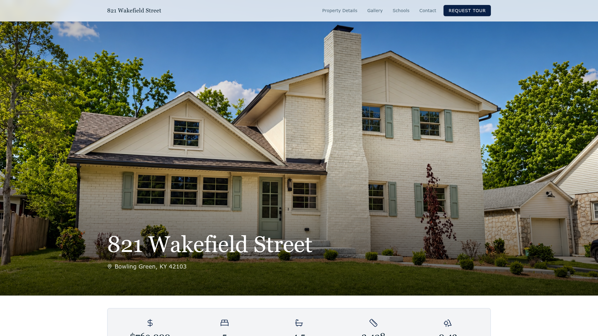 For Sale By Owner website screenshot